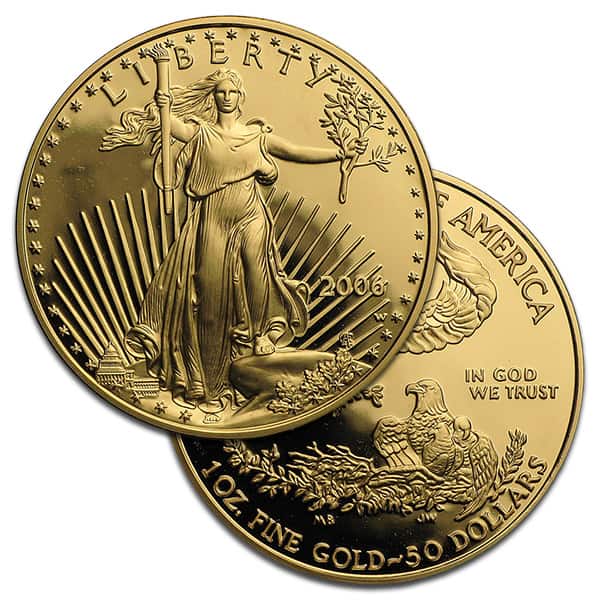2006 Proof Gold American Eagle - 1 Troy Oz