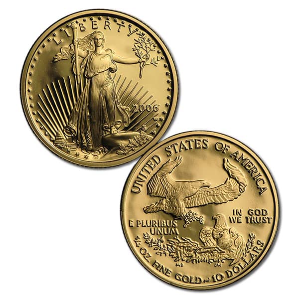 2006 Proof Gold Eagle Set (1 oz, 1/2-oz, 1/4-oz & 1/10-oz)