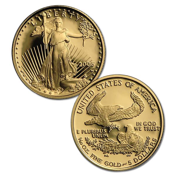 2006 Proof Gold Eagle Set (1 oz, 1/2-oz, 1/4-oz & 1/10-oz)