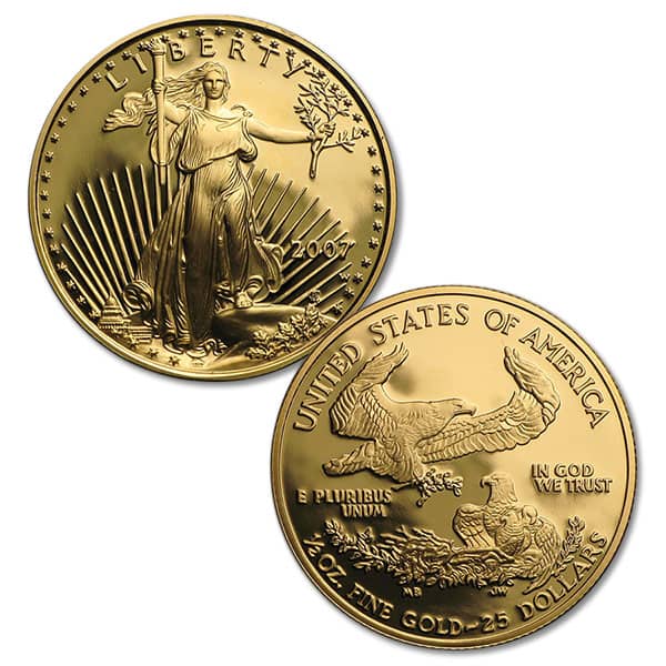 2007 Proof Gold Eagle Set (1 oz, 1/2-oz, 1/4-oz & 1/10-oz)