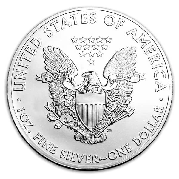 2008 Silver American Eagle - 1 Troy Ounce, .999 Pure