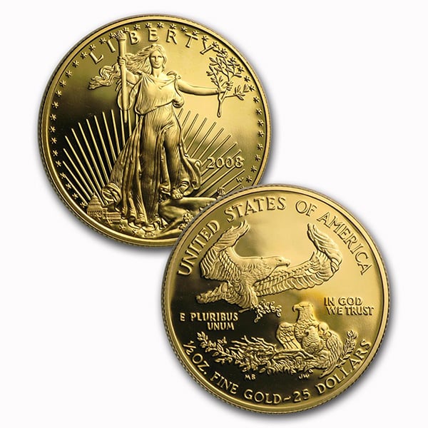 2008 Proof Gold Eagle Set (1 oz, 1/2-oz, 1/4-oz & 1/10-oz)