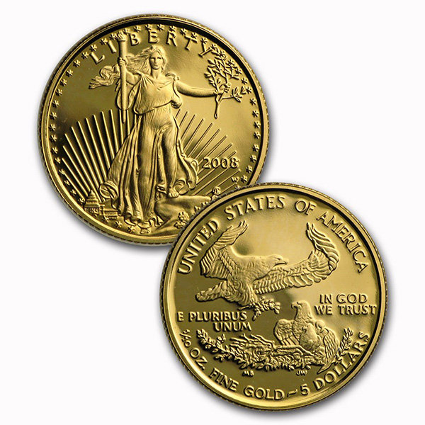 2008 Proof Gold Eagle Set (1 oz, 1/2-oz, 1/4-oz & 1/10-oz)