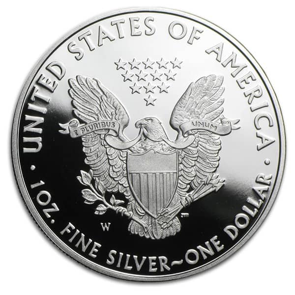 2010 Proof Silver American Eagle - 1 Troy Oz .999 Pure