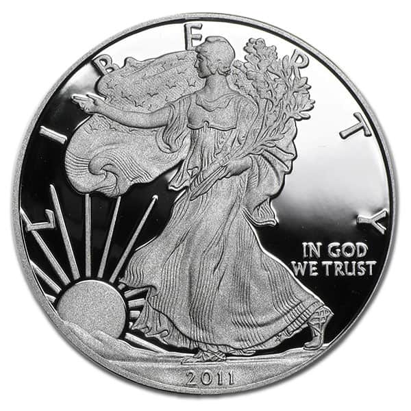 2011 Proof Silver American Eagle - 1 Troy Oz .999 Pure