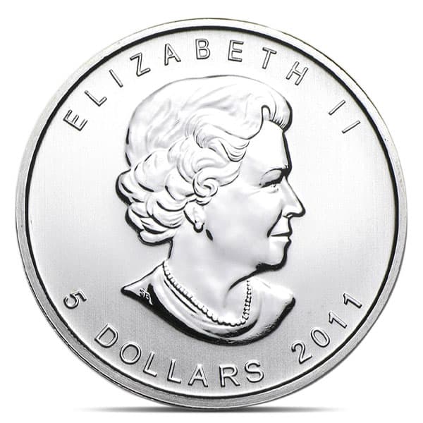 2011 RCM Silver Wolf, Wildlife Series - 1 Troy Oz, .9999 Silver