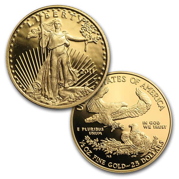 2011 Proof Gold Eagle Set (1 oz, 1/2-oz, 1/4-oz & 1/10-oz)