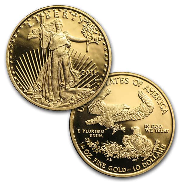 2011 Proof Gold Eagle Set (1 oz, 1/2-oz, 1/4-oz & 1/10-oz)