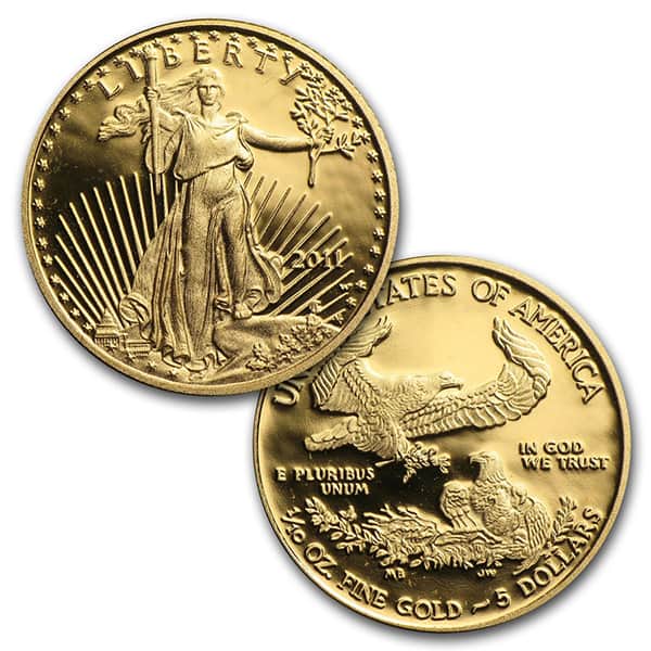 2011 Proof Gold Eagle Set (1 oz, 1/2-oz, 1/4-oz & 1/10-oz)