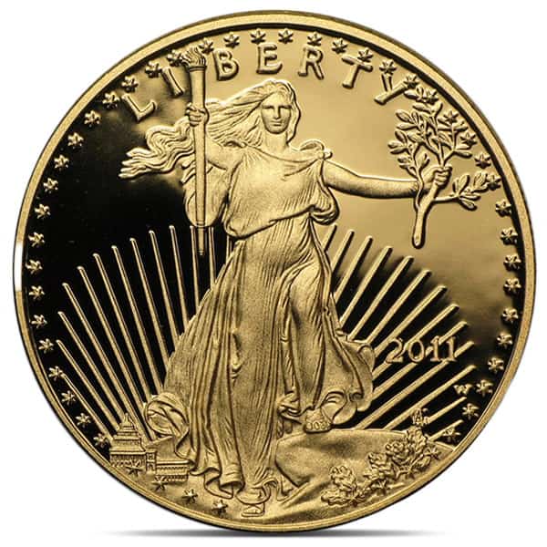 2011 Proof Gold American Eagle - 1 Troy Oz