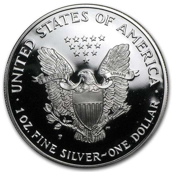 2012 Proof Silver American Eagle - 1 Troy Oz .999 Pure