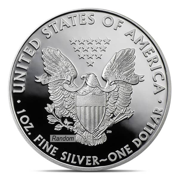 2012 Proof Silver American Eagle - 1 Troy Oz .999 Pure