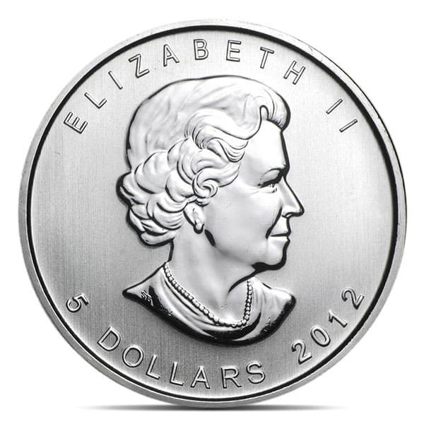 2012 RCM Silver Moose, Wildlife Series - 1 Troy Oz, .9999 Silver