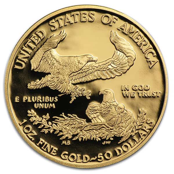 2012 Proof Gold American Eagle - 1 Troy Oz