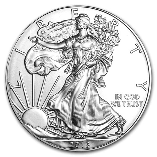 2013 1 oz American Silver Eagle Coins for Sale - Money Metals