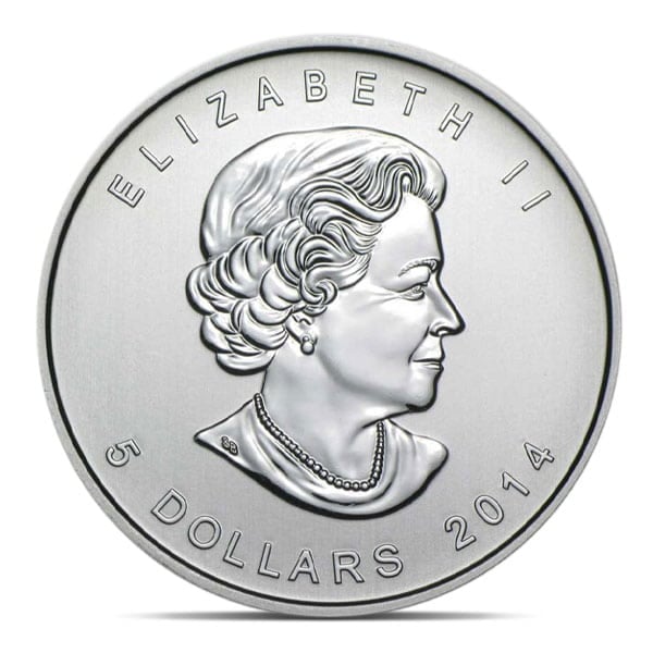 2014 Canadian Birds of Prey - Peregrine Falcon 1 Oz Silver