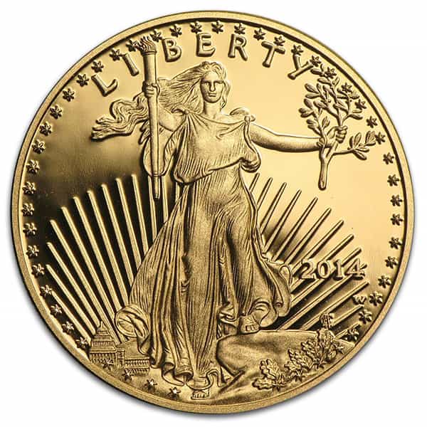 2014 Proof Gold American Eagle - 1 Troy Oz
