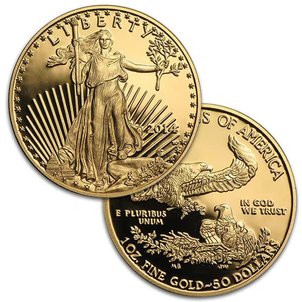 2014 Proof Gold American Eagle - 1 Troy Oz