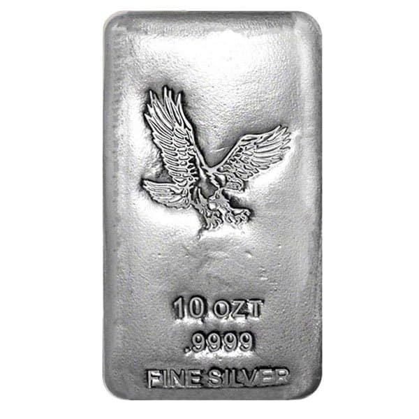 10 oz Silver Bars (Design Our Choice)