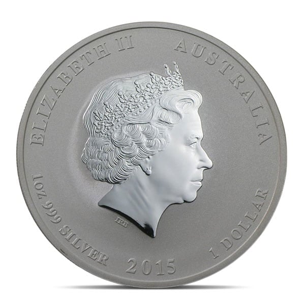 Perth Mint Lunar Series - 2015 Year of the Goat, 1 Oz .999 Silver