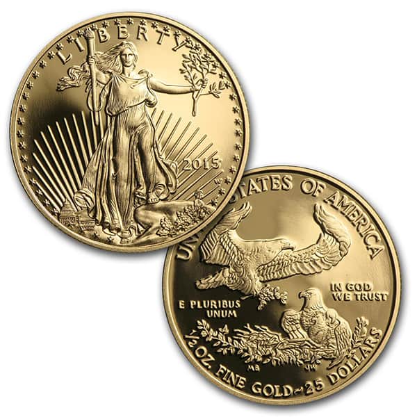 2015 Proof Gold Eagle Set (1 oz, 1/2-oz, 1/4-oz & 1/10-oz)