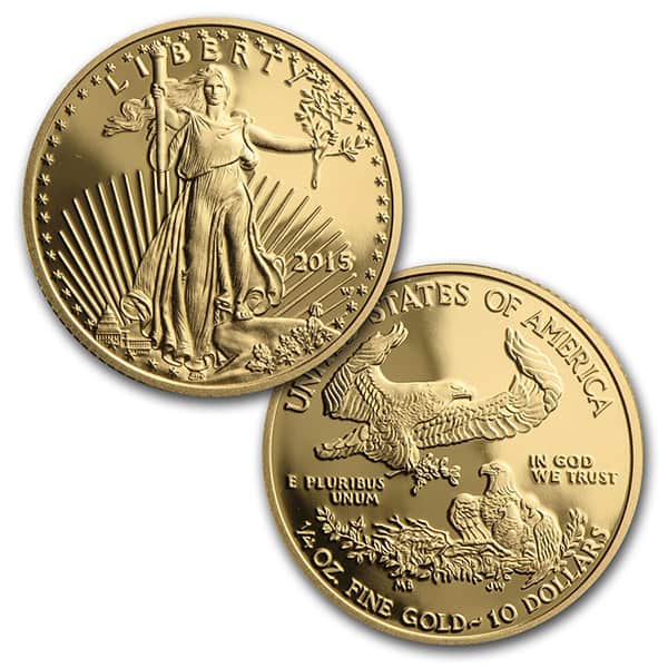 2015 Proof Gold Eagle Set (1 oz, 1/2-oz, 1/4-oz & 1/10-oz)
