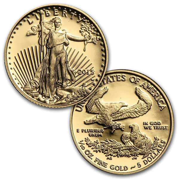 2015 Proof Gold Eagle Set (1 oz, 1/2-oz, 1/4-oz & 1/10-oz)