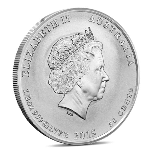 2015 1/2 Oz Perth Battle of the Coral Sea Silver Coin - .999 Pure