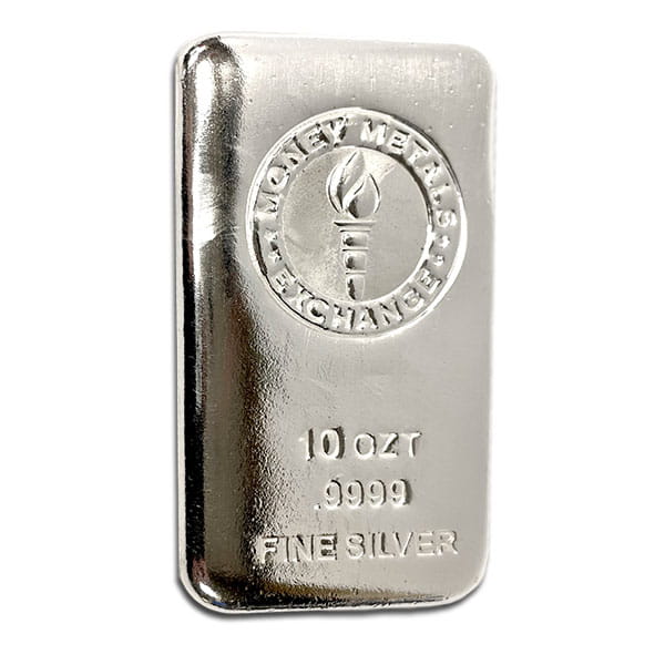 10 Ounce Private Mint Silver Tribute Bar