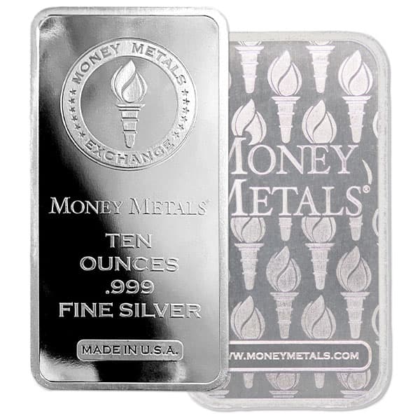 10 oz Silver Bars (Design Our Choice)