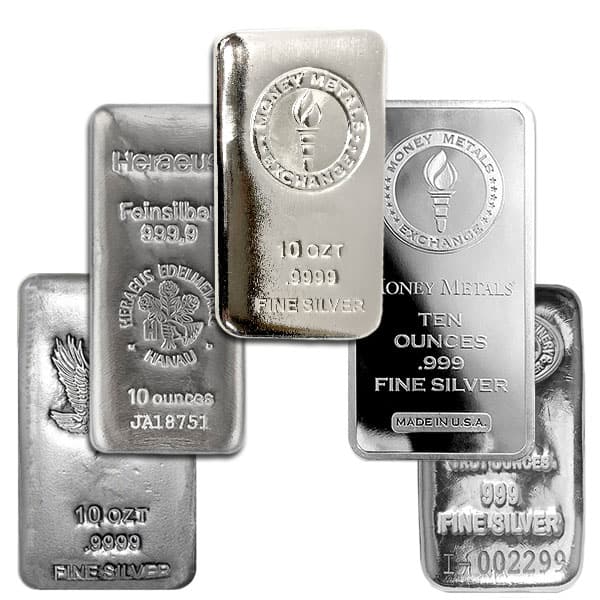 Compare 1 oz Engelhard Silver Bar dealer prices