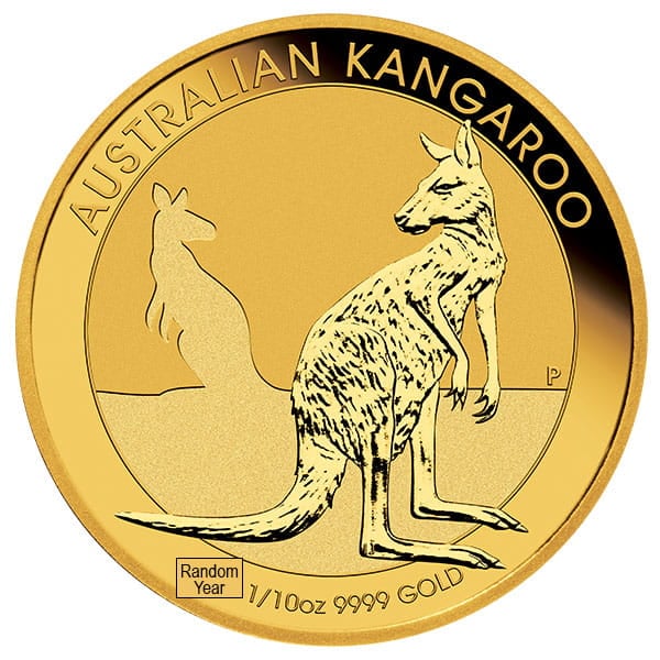 1/10 Oz Australian Kangaroo Gold Coin