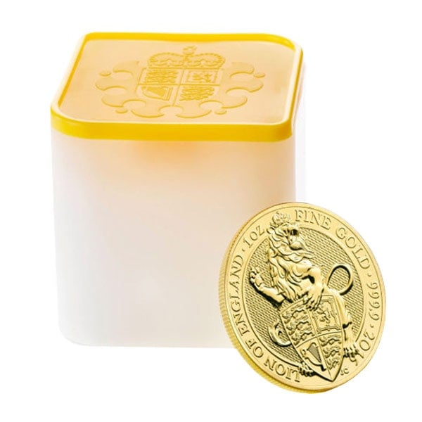 Queen's Beast Lion - 1 oz .9999 Pure Gold