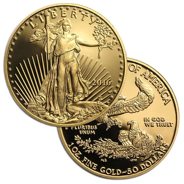 2016 Proof Gold American Eagle - 1 Troy Oz