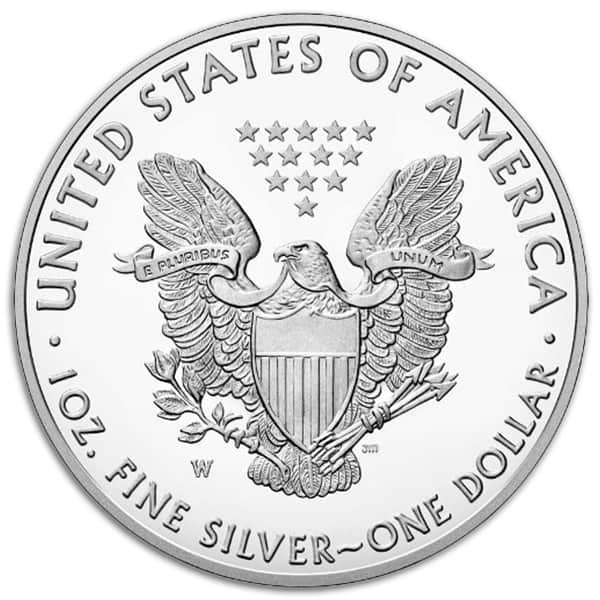 2016 Proof Silver American Eagle - 1 Troy Oz .999 Pure