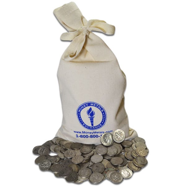 been vrachtauto Honderd jaar Junk silver coins for sale: Buy Bags of 90% Silver Quarters & Dimes - Money  Metals Exchange