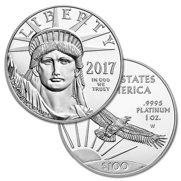 2017 20th Anniversary Proof Platinum American Eagle - 1 Troy Oz .9995 Pure