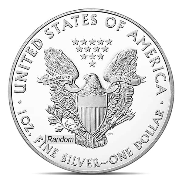 2017 Proof Silver American Eagle - 1 Troy Oz .999 Pure