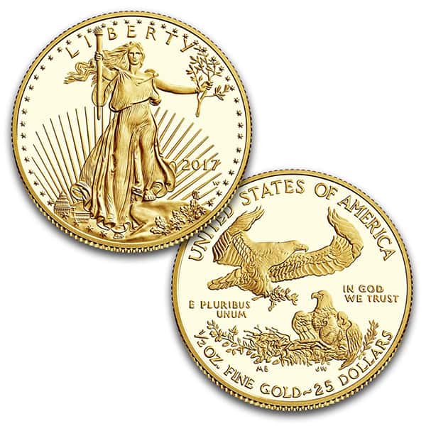 2017 Proof Gold Eagle Set (1 oz, 1/2-oz, 1/4-oz & 1/10-oz)