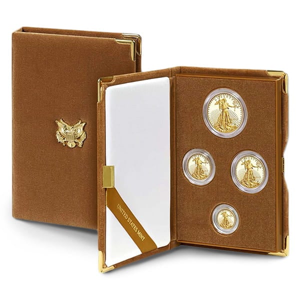 2017 Proof Gold Eagle Set (1 oz, 1/2-oz, 1/4-oz & 1/10-oz)