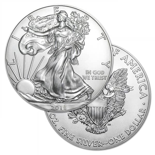 2018 1 oz Silver American Eagle