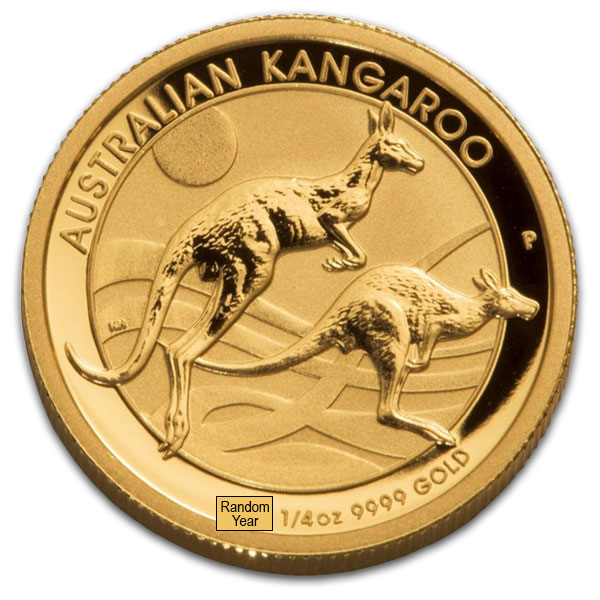 1/4 Oz Australian Kangaroo Gold Coins