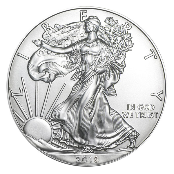 2018 1 oz Silver American Eagle