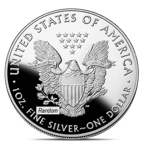 2019 Proof Silver American Eagle - 1 Troy Oz .999 Pure