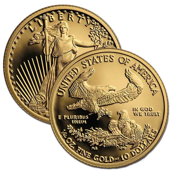 2019 Proof Gold Eagle Set (1 oz, 1/2-oz, 1/4-oz & 1/10-oz)