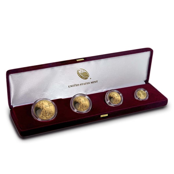 2019 Proof Gold Eagle Set (1 oz, 1/2-oz, 1/4-oz & 1/10-oz)
