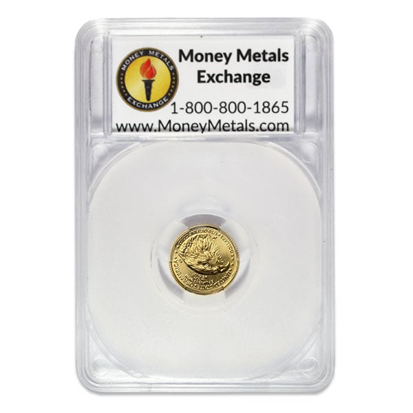 1/10th Oz Gold American Eagle - IN HAPPY BIRTHDAY CAPSULE