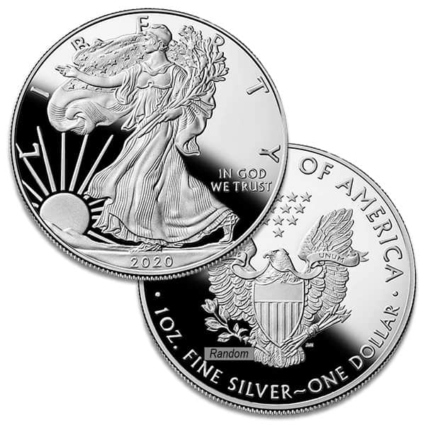 2020 Proof Silver American Eagle Coin for Sale - Money Metals