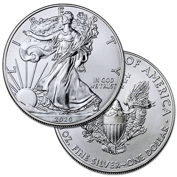 2020 Silver American Eagle - 1 Troy Ounce, .999 Pure