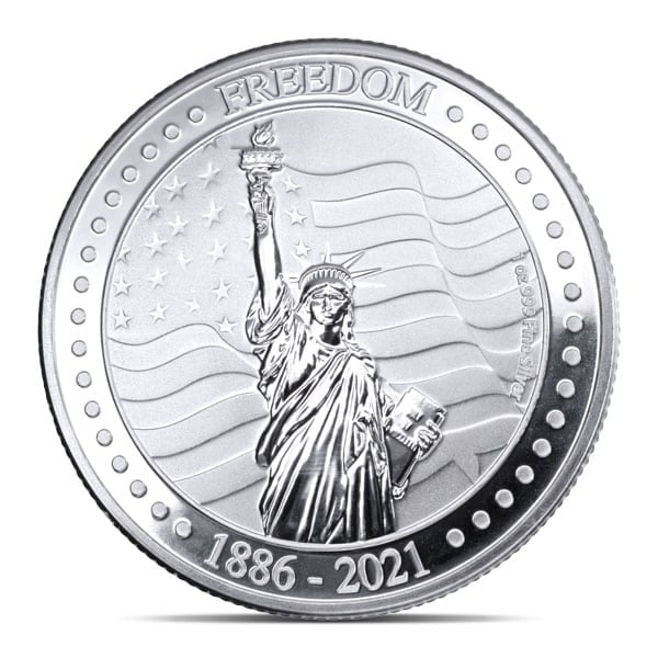 銀貨 FREEDOM 1オンス 99.9% 2021-1oz-silver-coins-niue-